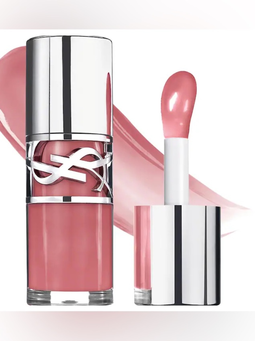 Yves Saint Laurent YSL Loveshine Plumping Lip Oil Gloss-Color: 44 Nude Lavallier